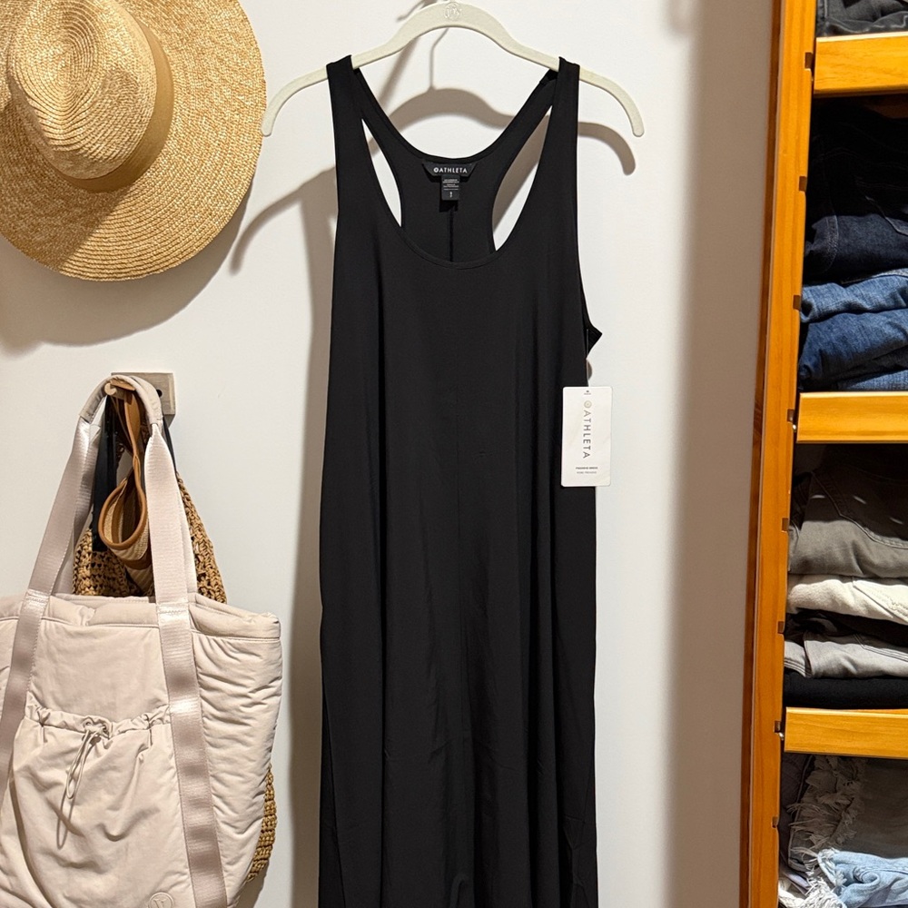 Athleta Black Sleeveless Dress